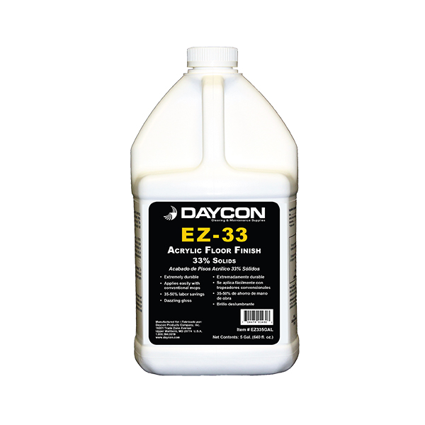 Daycon EZ-33 Very High Solids Floor Finish