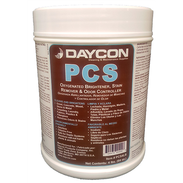 Daycon PCS Detergent Booster, Stain Remover, Odor Controller