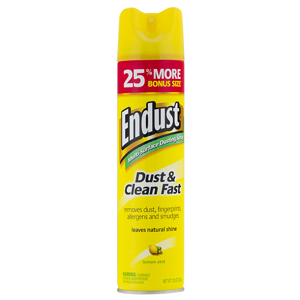 Endust No-Wax Cleaning & Dusting Spray