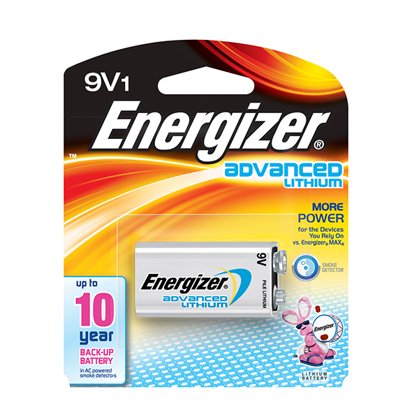 Energizer Lithium Battery for Smoke Detector