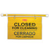 Site Safety Hanging Signs_Closed for Cleaning Multilingual