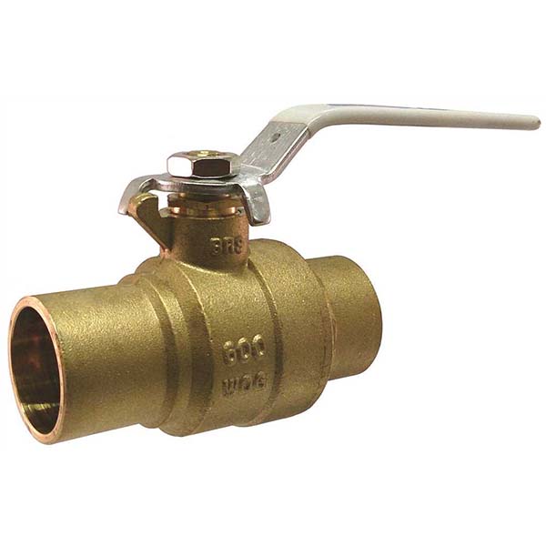 NIBCO® Lead Free Brass, Two Piece, Full port C x C Ball Valve, S