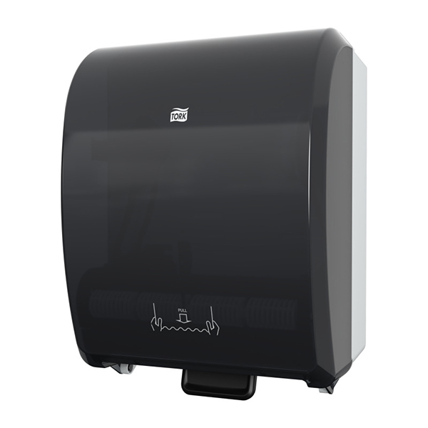 Bay West 86500 Silhouette OptiServ Mechanical Hands-free Roll Towel Dispenser 