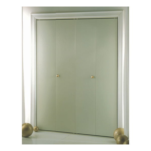 4-Panel Dunbarton the Flush Metal Bi-Fold Door