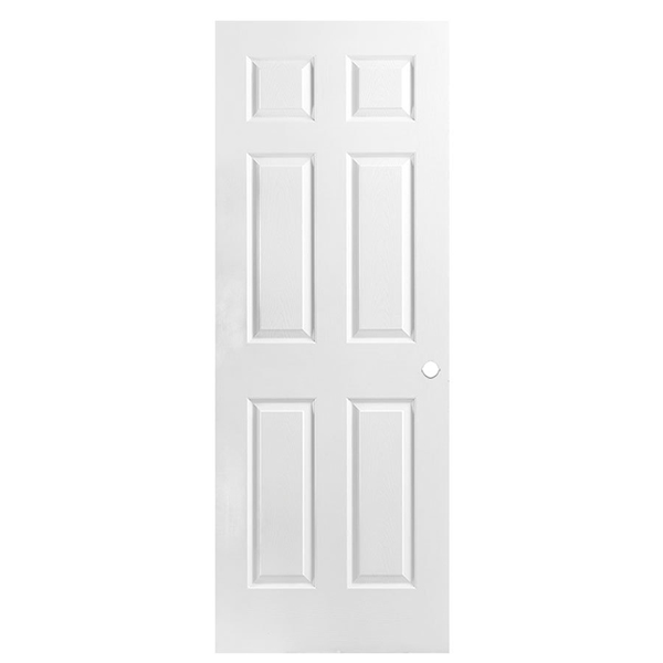 6-Panel Hollow Core Hardboard Door Slab